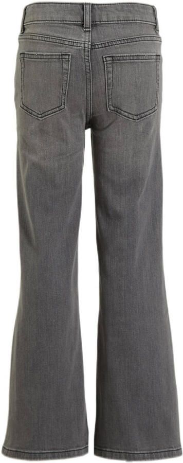 Anytime wide leg jeans grijs