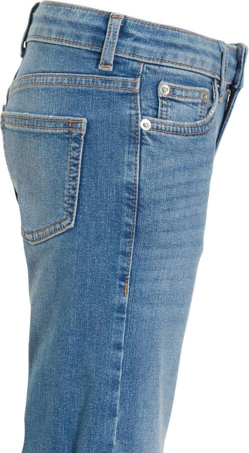 Anytime wide leg jeans medium blauw - Foto 4