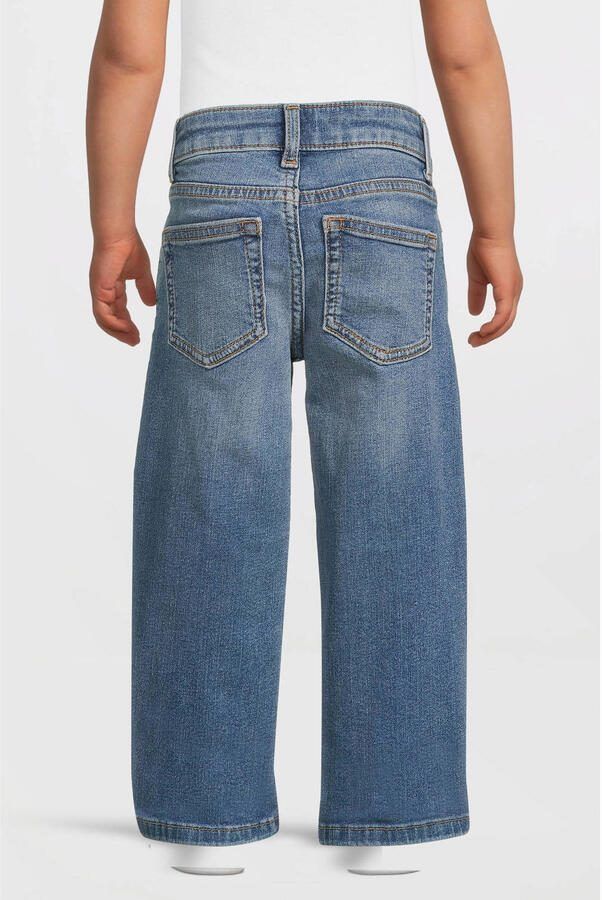 Anytime wide leg jeans medium blauw - Foto 3