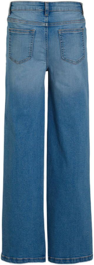 Anytime wide leg jeans mid blue