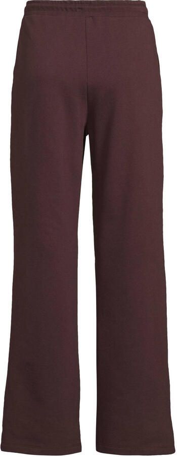 Anytime wide leg joggingbroek donkerbruin - Foto 3