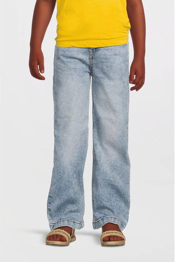 Anytime wide leg jeans lichtblauw - Foto 2