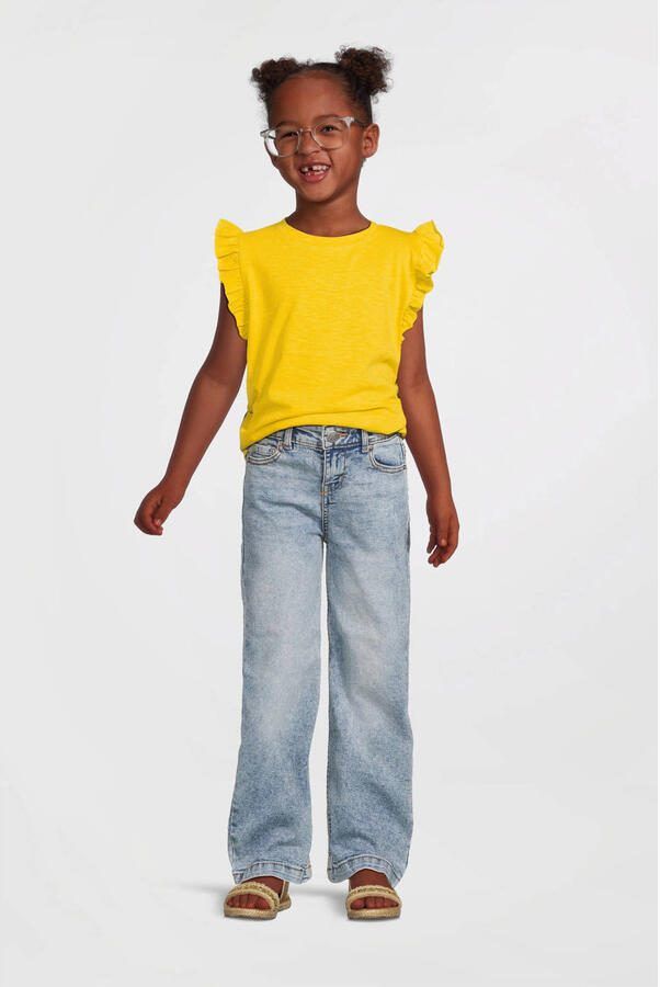 Anytime wide leg jeans lichtblauw - Foto 3