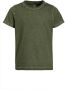 Anytime gestreepte T-shirt groen Jongens Katoen Ronde hals Streep 110 116 - Thumbnail 1