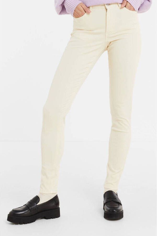 Anytime high rise skinny jeans off-white