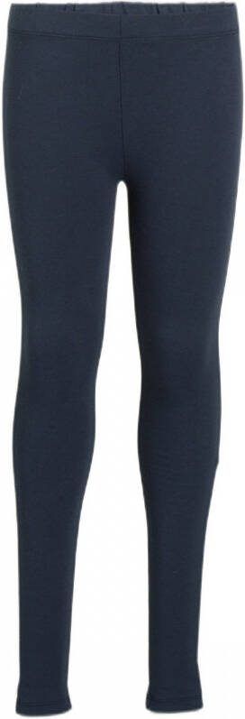 Anytime legging donkerblauw Meisjes Stretchkatoen Effen - Foto 4