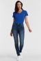 Anytime regular waist skinny jeans dark blue - Thumbnail 1