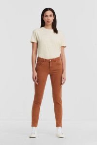 Anytime mid rise skinny jeans roest