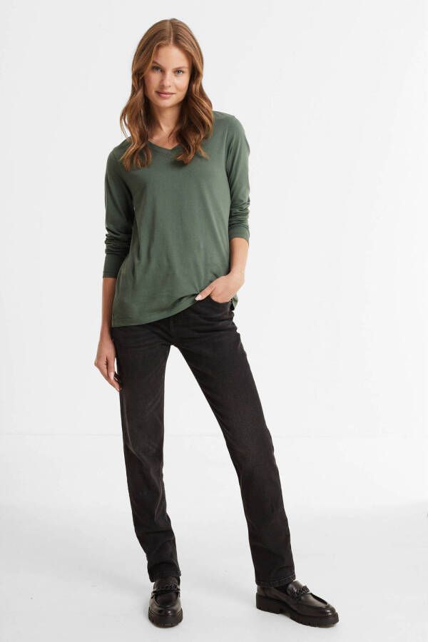 Anytime relaxed fit jeans zwart