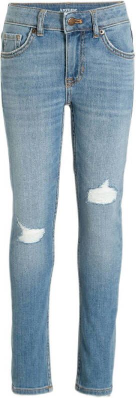 Anytime slim fit jeans lichtblauw Jongens Denim - Foto 6