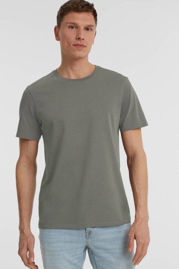 Anytime T-shirt grijs