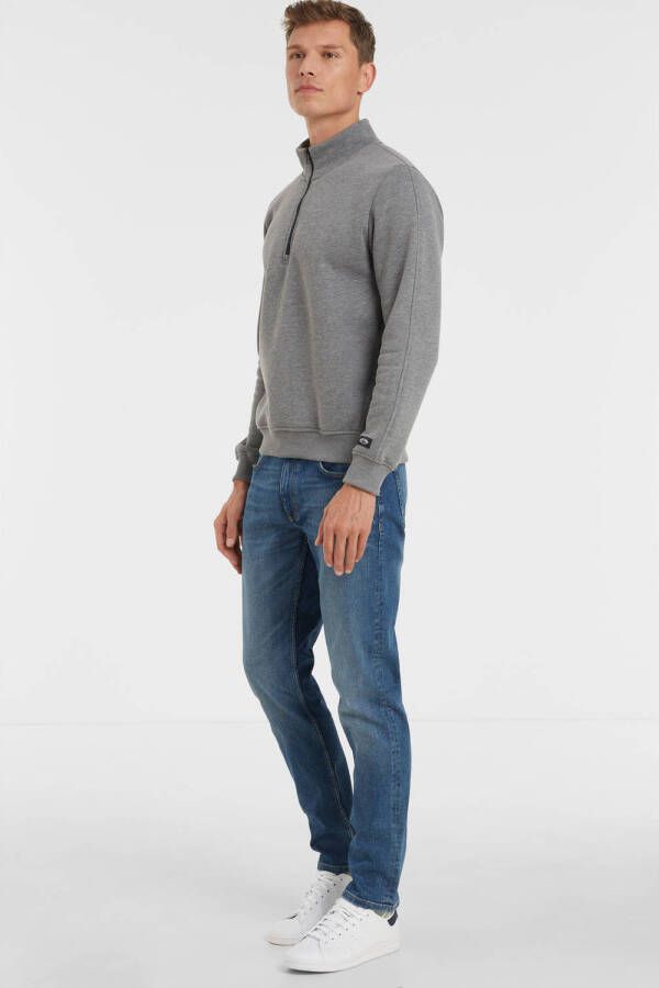 Anytime Athletic fit jeans blauw