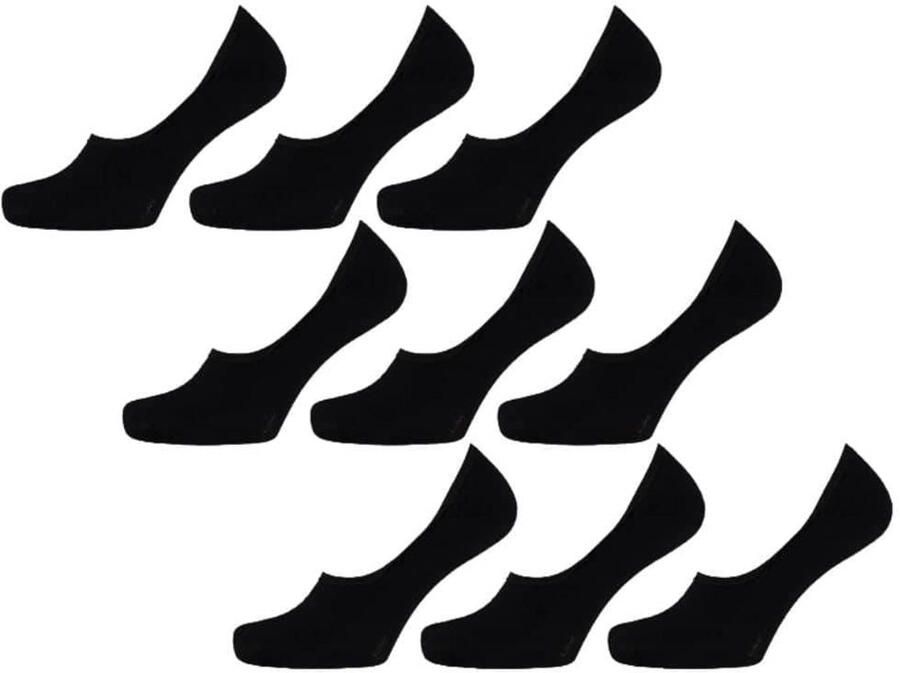 Apollo Bamboe sneaker footies Unisex 9-Pack