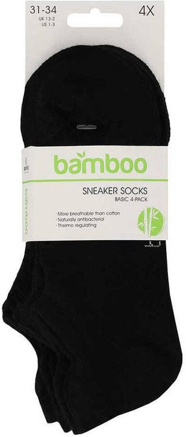 Apollo Bamboe sneakersokken kids Mash Naadloos 8-Pack - Foto 3