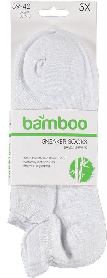 Apollo Bamboe sneakersokken mash Unisex 9-Pack - Foto 3