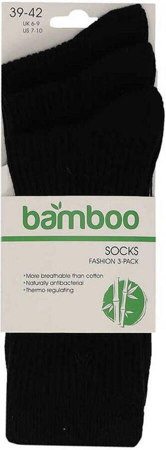 Morethansocks Bamboe sokken 2 x 2 rib 6-Pack - Foto 3