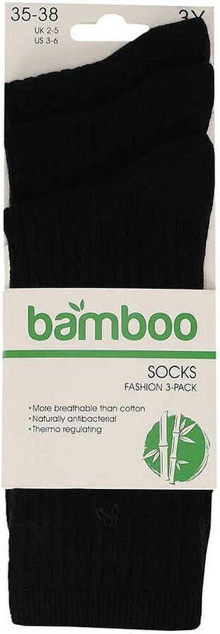 Apollo Bamboe sokken Kabelstructuur 6-Pack - Foto 3