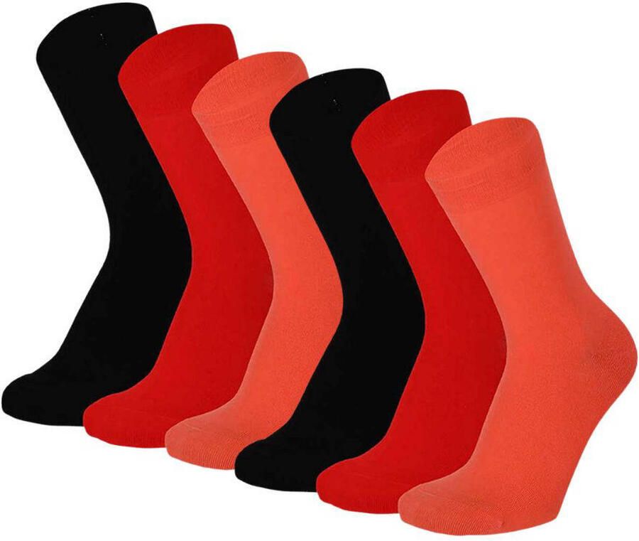 Apollo Bamboe sokken Unisex Kleurvol 6-Pack