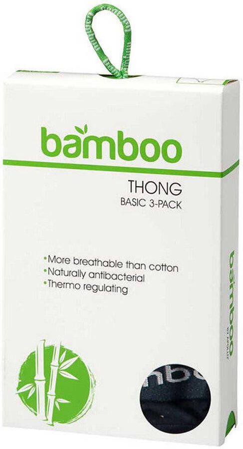 Apollo Bamboe string dames 6-Pack - Foto 2