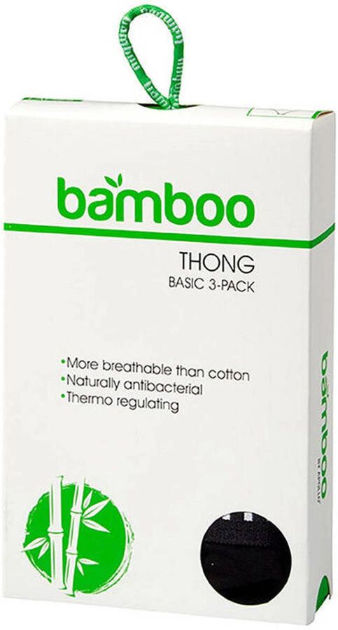 Apollo Bamboe string dames 6-Pack - Foto 4