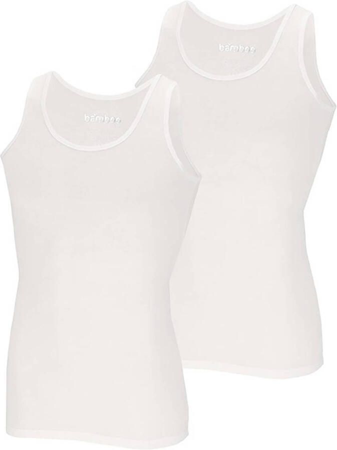Apollo hemd met bamboe (set van 2) wit