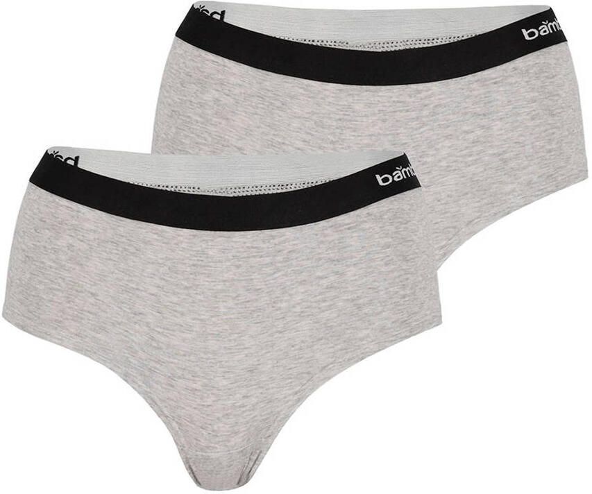 Apollo hipster met bamboe (set van 2) grijs