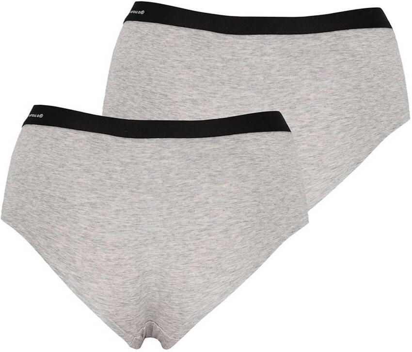 Apollo hipster met bamboe (set van 2) grijs - Foto 2