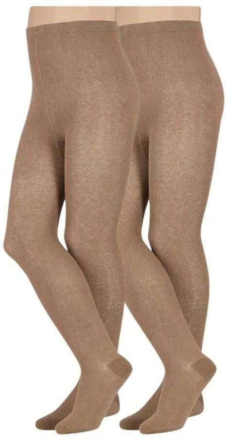 Apollo Maillot meisjes Katoen Taupe