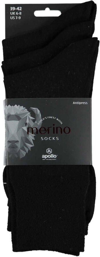 Apollo Merino wollen sokken antipress Unisex 6-Pack - Foto 3