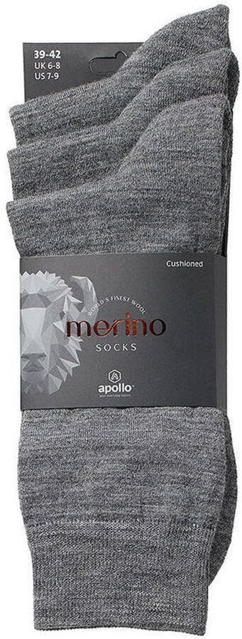 Apollo Merino wollen sokken Badstof zool 6-Pack - Foto 3