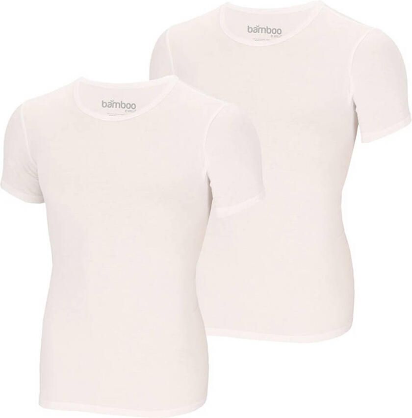 Apollo ondershirt met bamboe (set van 2) wit