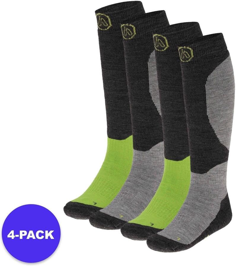Apollo Skisokken kids Design 4-Pack