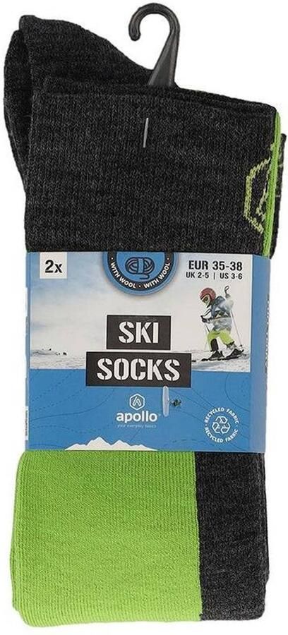 Apollo Skisokken kids Design 4-Pack - Foto 2