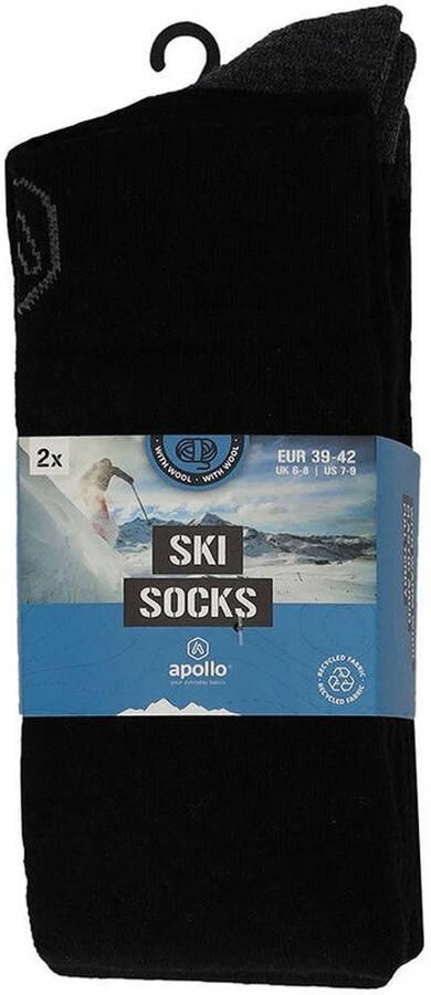 Apollo Skisokken Unisex Badstof zool 6-Pack - Foto 3