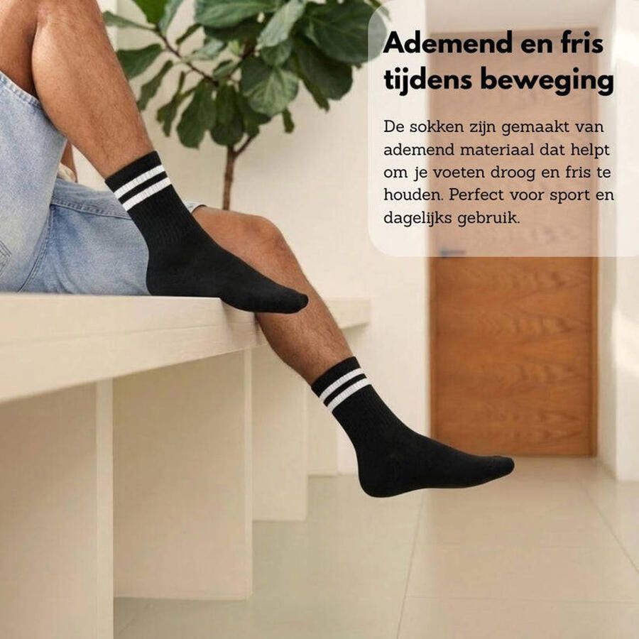 Apollo Sneaker sportsokken Unisex 9-Pack - Foto 2