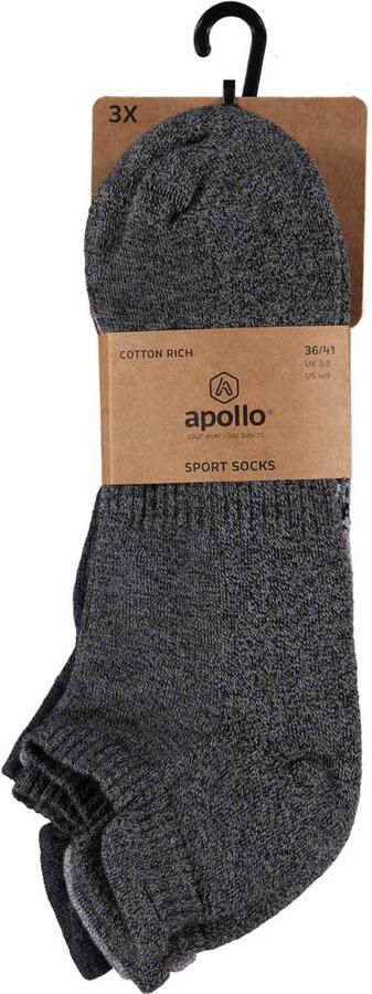 Apollo Sneaker sportsokken Unisex 9-Pack - Foto 3