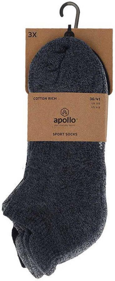 Apollo Sneaker sportsokken Unisex 9-Pack - Foto 3