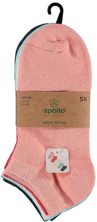 Apollo Sneakersokken Basic Unisex 10-Pak - Foto 3