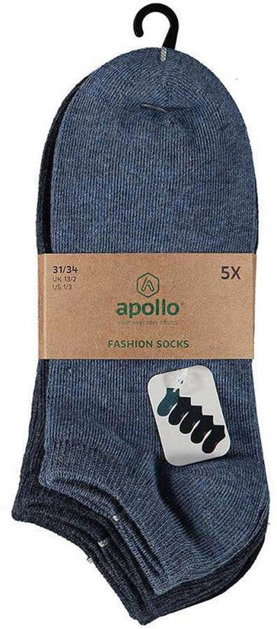 Apollo Sneakersokken Basic Unisex 10-Pak - Foto 3