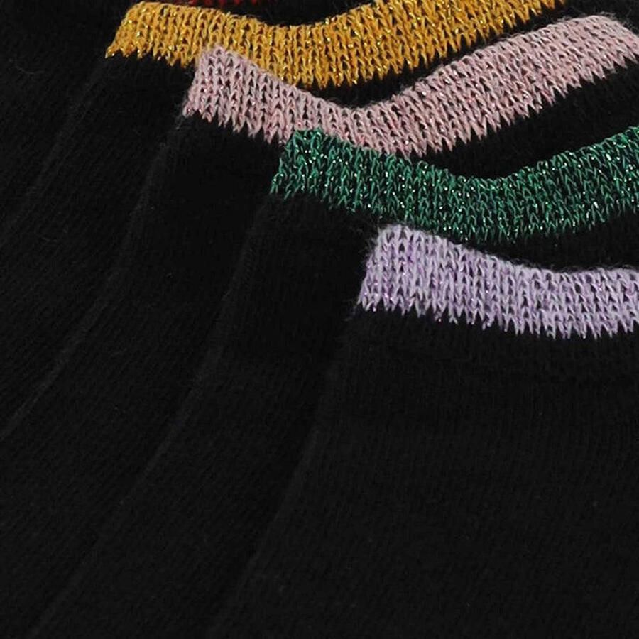 Apollo Sneakersokken Glitter Lurex 15-Pak - Foto 2