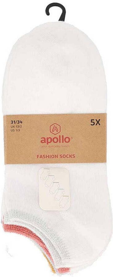 Apollo Sneakersokken Glitter Lurex 15-Pak - Foto 3