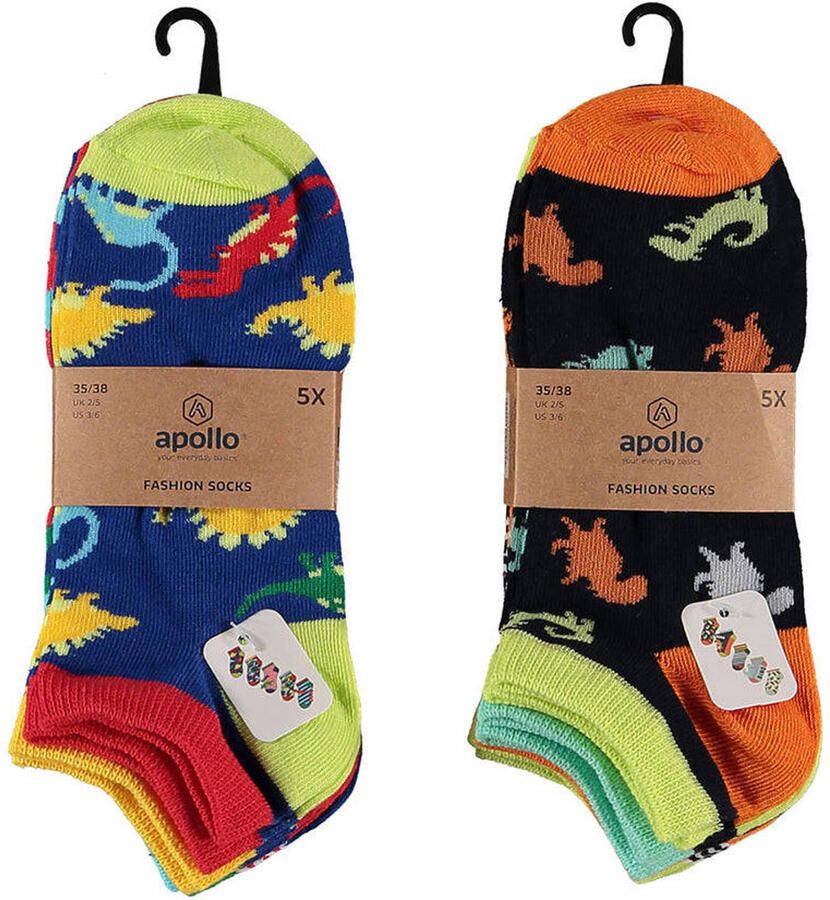 Apollo Sneakersokken Multi color 10-Pak - Foto 3
