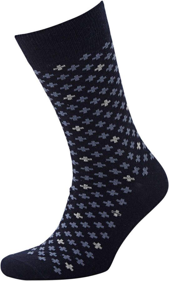 Apollo sokken marineblauw grijs (set van 6) - Foto 2