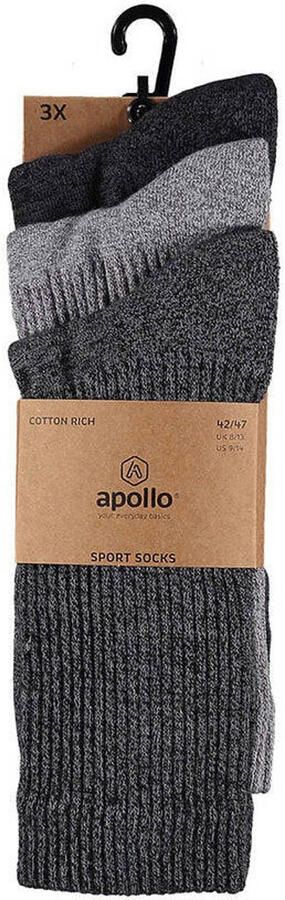 Apollo Sportsokken Unisex 9-Pack - Foto 3
