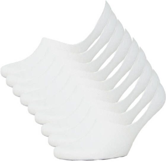 Apollo no-show sneakersokken Bamboo set van 9 wit
