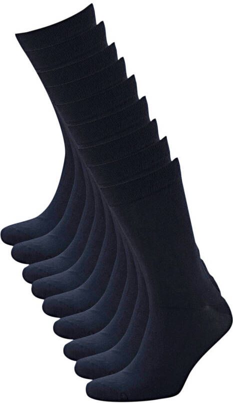 Apollo sokken Bamboe set van 9 donkerblauw