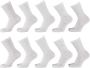 Apollo sokken met all-over print set van 10 wit Meisjes Katoen All over print 31-34 - Thumbnail 1