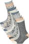 Apollo sokken set van 10 grijs - Thumbnail 1