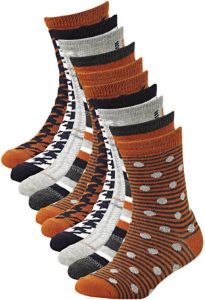 Apollo sokken set van 10 oranje