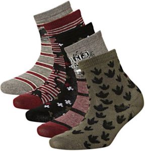 Apollo sokken set van 10 rood